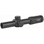 U.S. Optics 1-8x24mm; 30 mm Tube; Digital Red FFP RBR Reticle Riflescope TS-8X RBR, Black