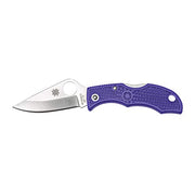 Spyderco Ladybug3 Purple FRN Handle, FE Blade Fold Knife LPRP3