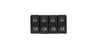 BLACKHAWK 44B350BK Traditional Black CORDURA 2 -Inch Nylon Belt Keeper - Set of 4