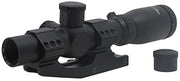 BSA Optics TW-14X24W1PMTB Tactical Weapon Scope, One Piece Weaver Mount, 1X-4X 24mm Objective