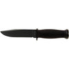 KABAR Mark I, Fixed Blade Knife, 5.13" Blade, Hard Plastic Sheath, 1095 Cro-Van/Black Steel, Black KratonG Handle, Plain Edge 2221, UPC :617717222214