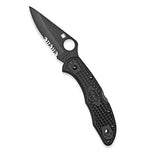 Spyderco Delica 4 Black Folding Knife