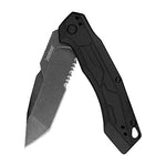 Kershaw Analyst Tanto Pocket Knife, 3.25-in. Blade, SpeedSafe Opening, Liner Lock (2062ST)