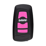 SABRE Compact Stun Gun, Flashlight & Personal Alarm –Rechargeable 3-in-1 Personal Safety Tool w/ Wrist Strap for Quick Access, Pink Stun Gun