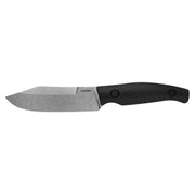 Kershaw Camp 5 Fixed Blade Knife, 4.75 Inch Blade, Full Tang (1083), Black