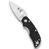 Spyderco Cat Value Folding Knife with 2.50" CTS BD1N Stainless Steel and Durable Black G-10 Handle - PlainEdge - C129GP