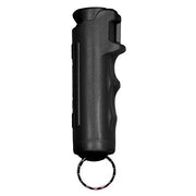 Ruger Pepper Gel - Police Strength - Black Keychain with Flip Top Safety & Finger Grip (Max Protection - 25 Bursts)