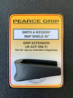 Pearce PGMPS45 Grip Ext for M&P Shield 45, Black