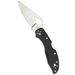 Spyderco Byrd Meadowlark 2 Folding Knife with 2.90" Stainless Steel Blade and High Performance Black G-10 Handle - PlainEdge - BY04GP2