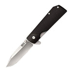 Cold Steel 1911 Folding Knife with Liner Lock, Checkered Griv-Ex Handle, Ambidextrous Pocket Clip, and Flipper