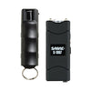 SABRE Self-Defense Kit w/Red Pepper Spray & Stun Gun w/Flashlight, 25 Burst, 10 Foot (3 Meter) Range, Painful µC Charge, 120 Lumens, Rechargeable Battery, Safety Switch