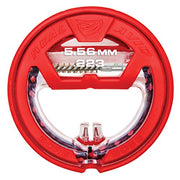 Bore Boss .223CAL - Clean Storing, Pull Through Bore Snake, Bore Cleaning System, Red, .223CAL/5.56MM
